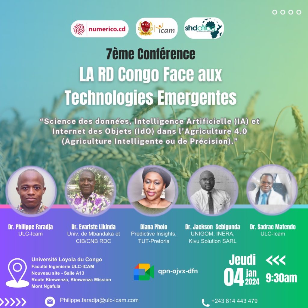 Kinshasa : la 7ème édition de la conférence «la RDC face aux technologies émergentes » prévue le 4 janvier 2024