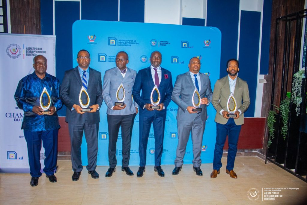 L’ADN a décerné les prix « Champions du Numérique 2024 » ce 23 février 2024 à Kinshasa