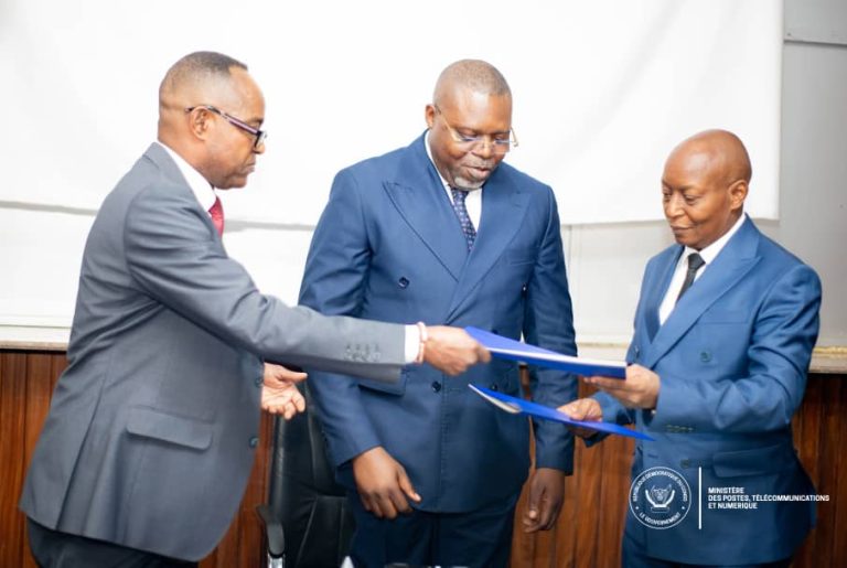 Remise et reprise au Numérique : Joseph Salumu installé Secrétaire Général ad intérim