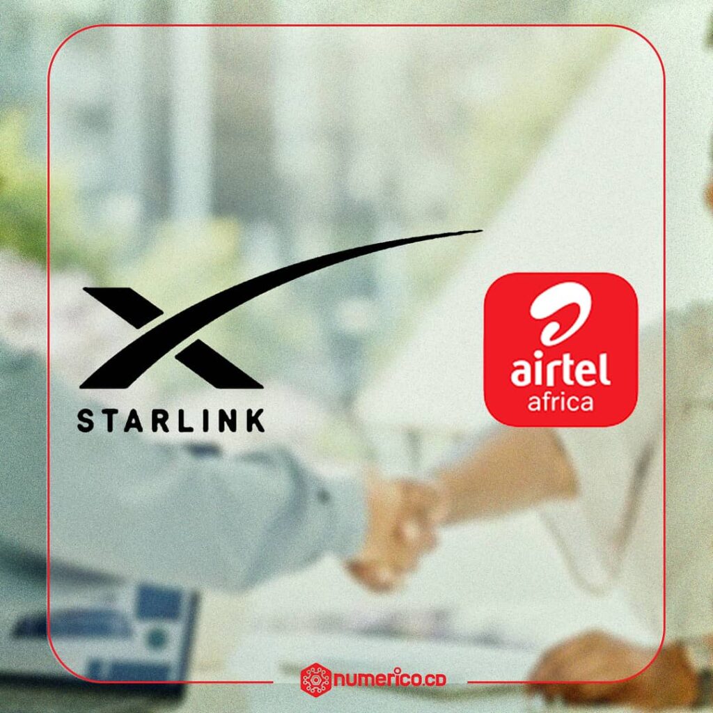 RDC : Airtel Africa s’allie à SpaceX pour déployer Starlink sur le continent africain
