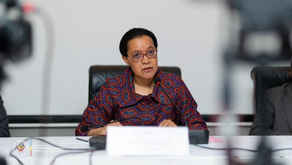 Éducation en RDC : Raïssa Malu ambitionne d’équiper 60 % des écoles en dispositifs numériques d’ici 2029