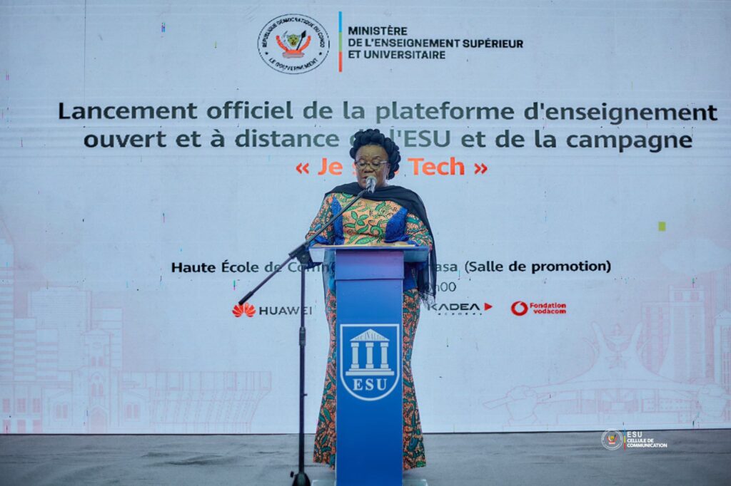 RDC : Le Gouvernement lance une plateforme nationale pour l’enseignement supérieur en ligne