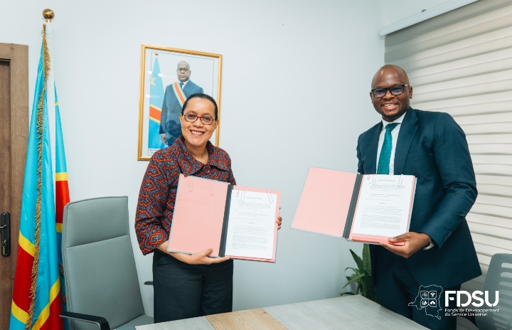 RDC : Raissa Malu et Paterne Binene scellent un partenariat stratégique pour connecter les écoles