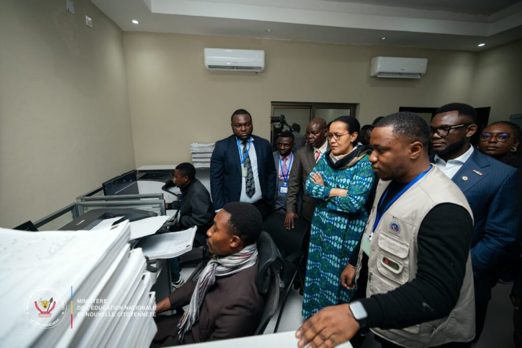 Exetat : Raïssa Malu inaugure un nouveau centre de scannage des copies à Lubumbashi