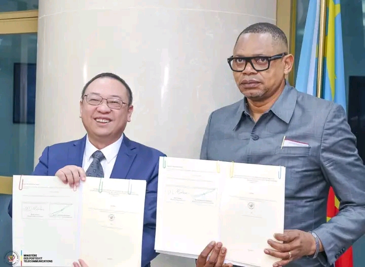 RDC : José Mpanda signe un accord avec Genew Technologies pour déployer 1700 km de fibre optique