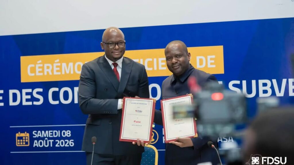 Connectivité universelle : le FDSU engage Vodacom, Airtel, Orange et Africell dans le déploiement des 40 premiers sites