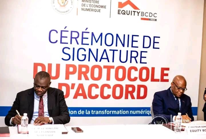 RDC : l’État et Equity BCDC misent sur la technologie pour accélérer l’inclusion numérique