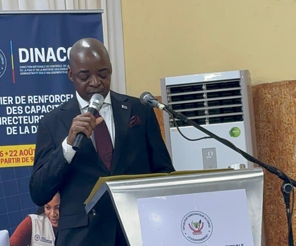 RDC : la DINACOPE révoque 148 enseignants après digitalisation du contrôle des effectifs