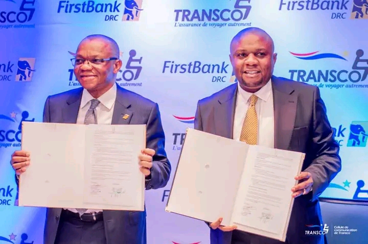 RDC : TRANSCO et FirstBank s’allient pour digitaliser la gestion des recettes et préparer une carte de prépaiement