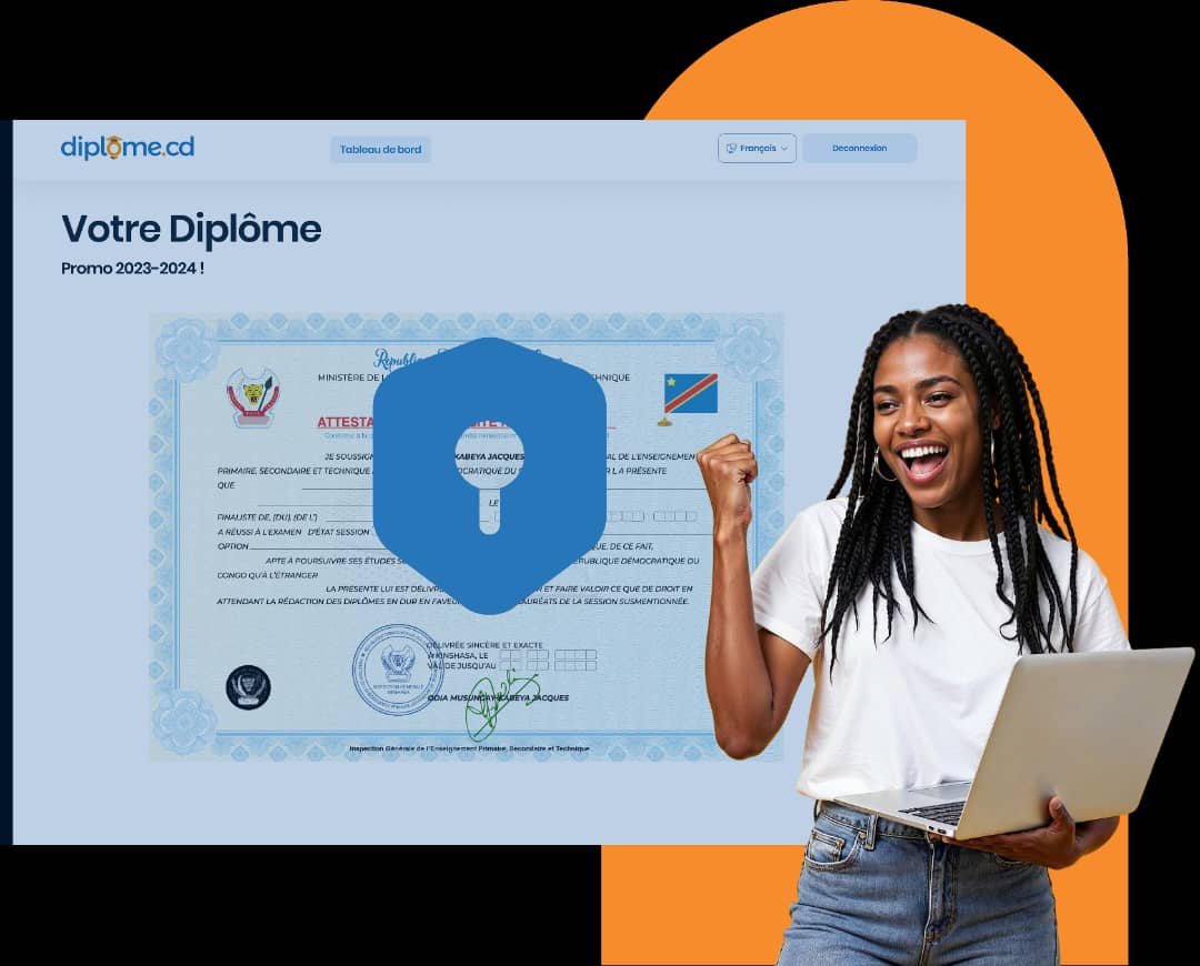 E-diplôme : Raïssa Malu lance les premiers diplômes d'État électronique ...